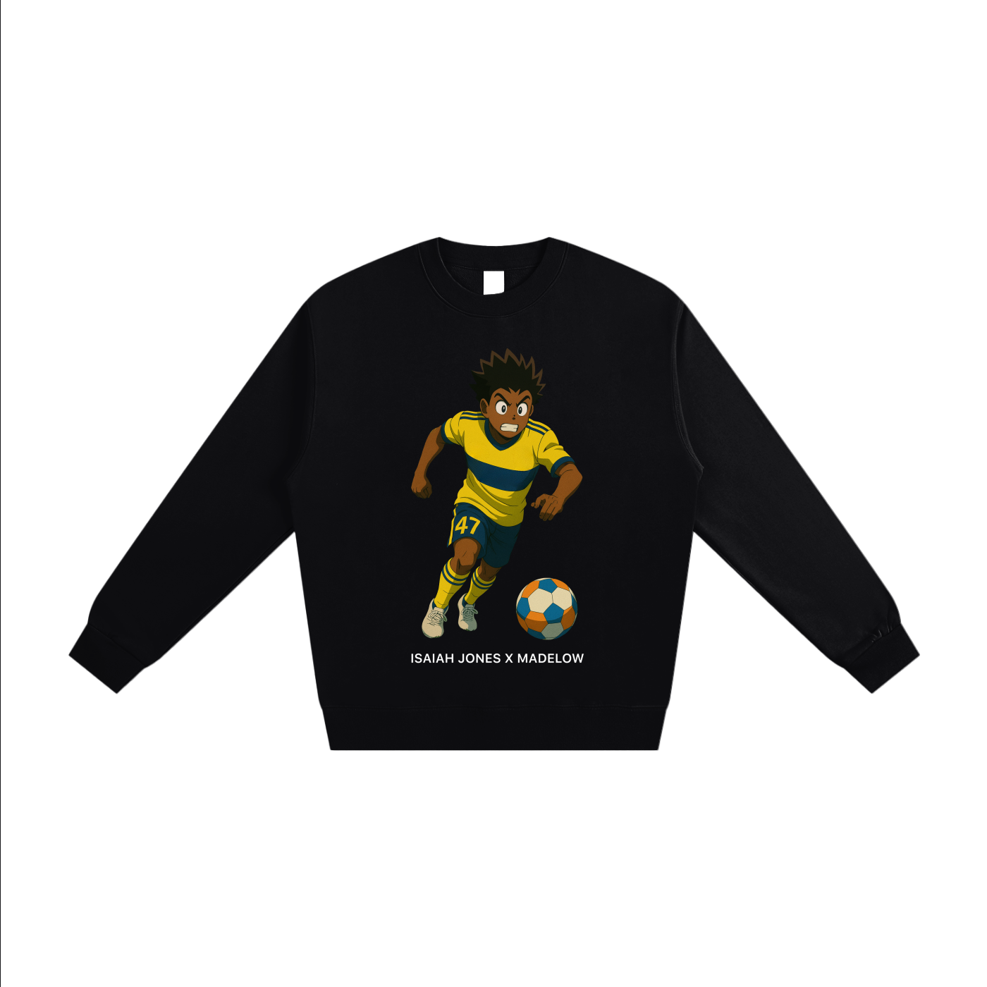 ISAIAH JONES X MADELOW CREWNECK