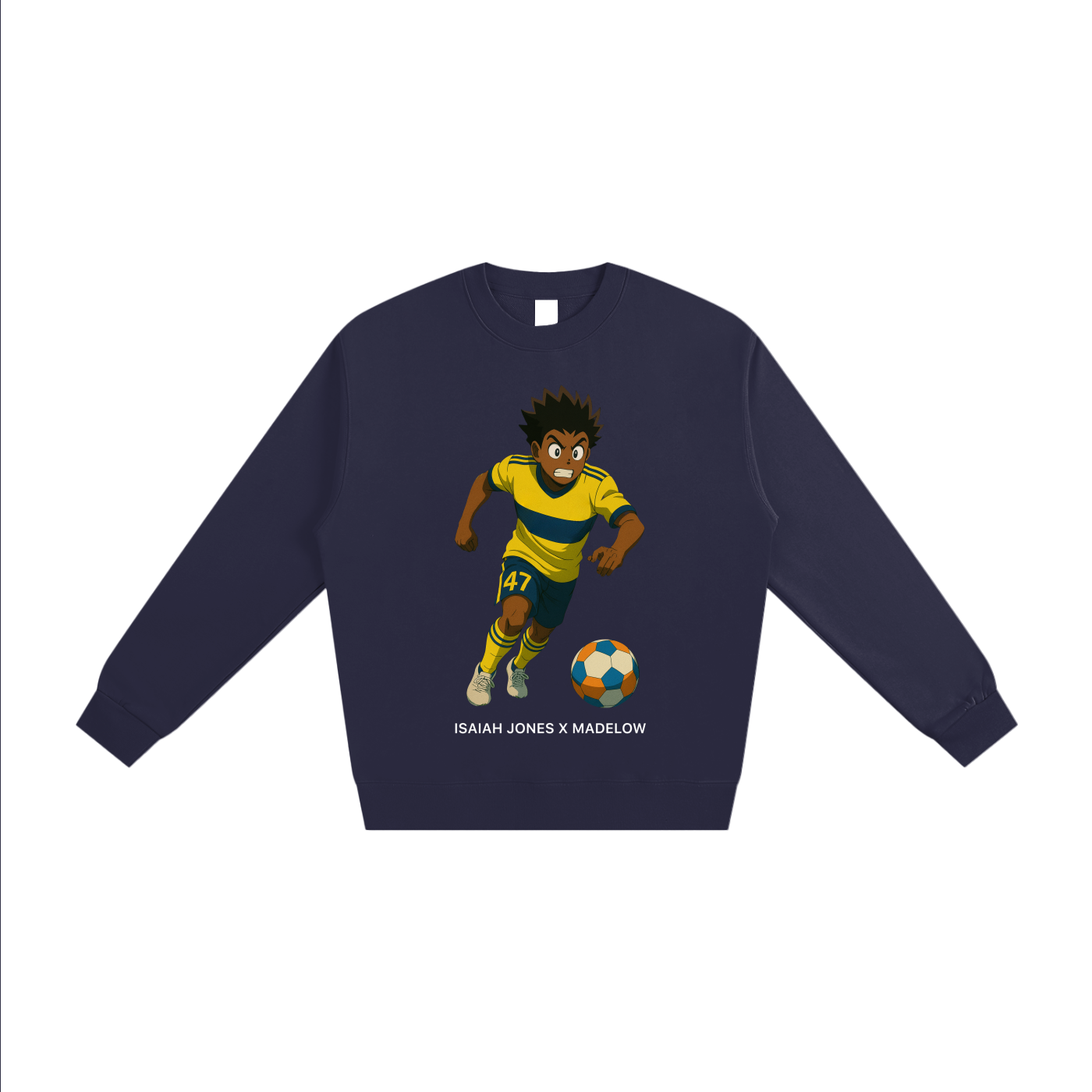 ISAIAH JONES X MADELOW CREWNECK