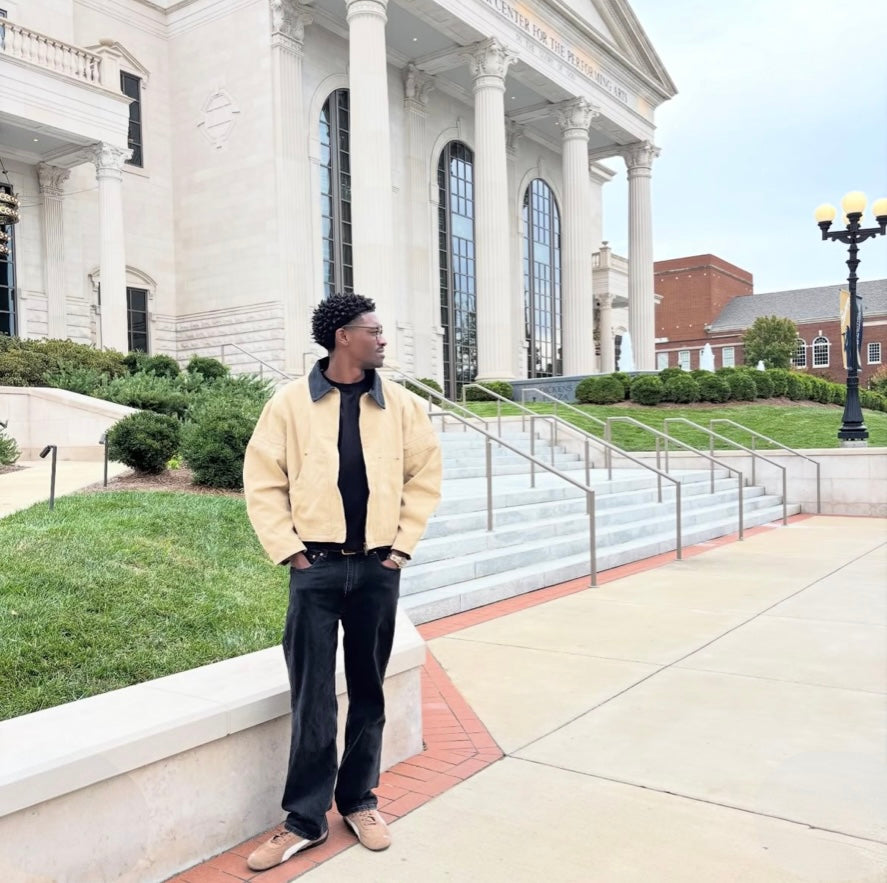 Cropped Cut Jacket (SHIPS IN TWO WEEKS)