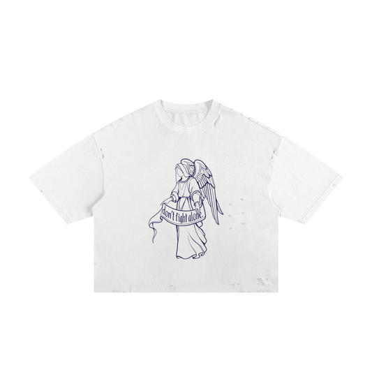 Don’t Fight Alone (Cropped Tee)