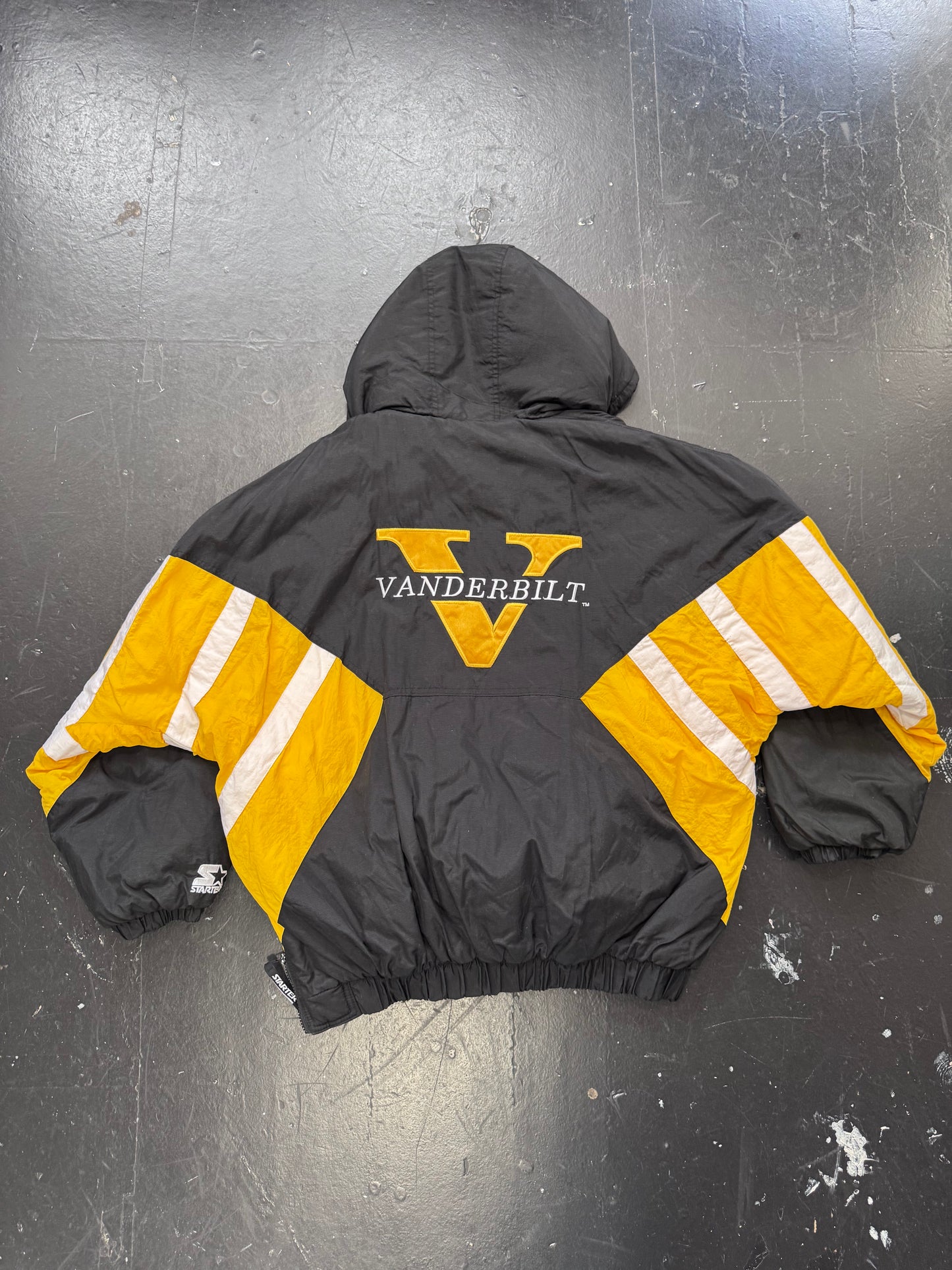 Vintage Vanderbilt Vintage Starter Pullover Puffer Size XL