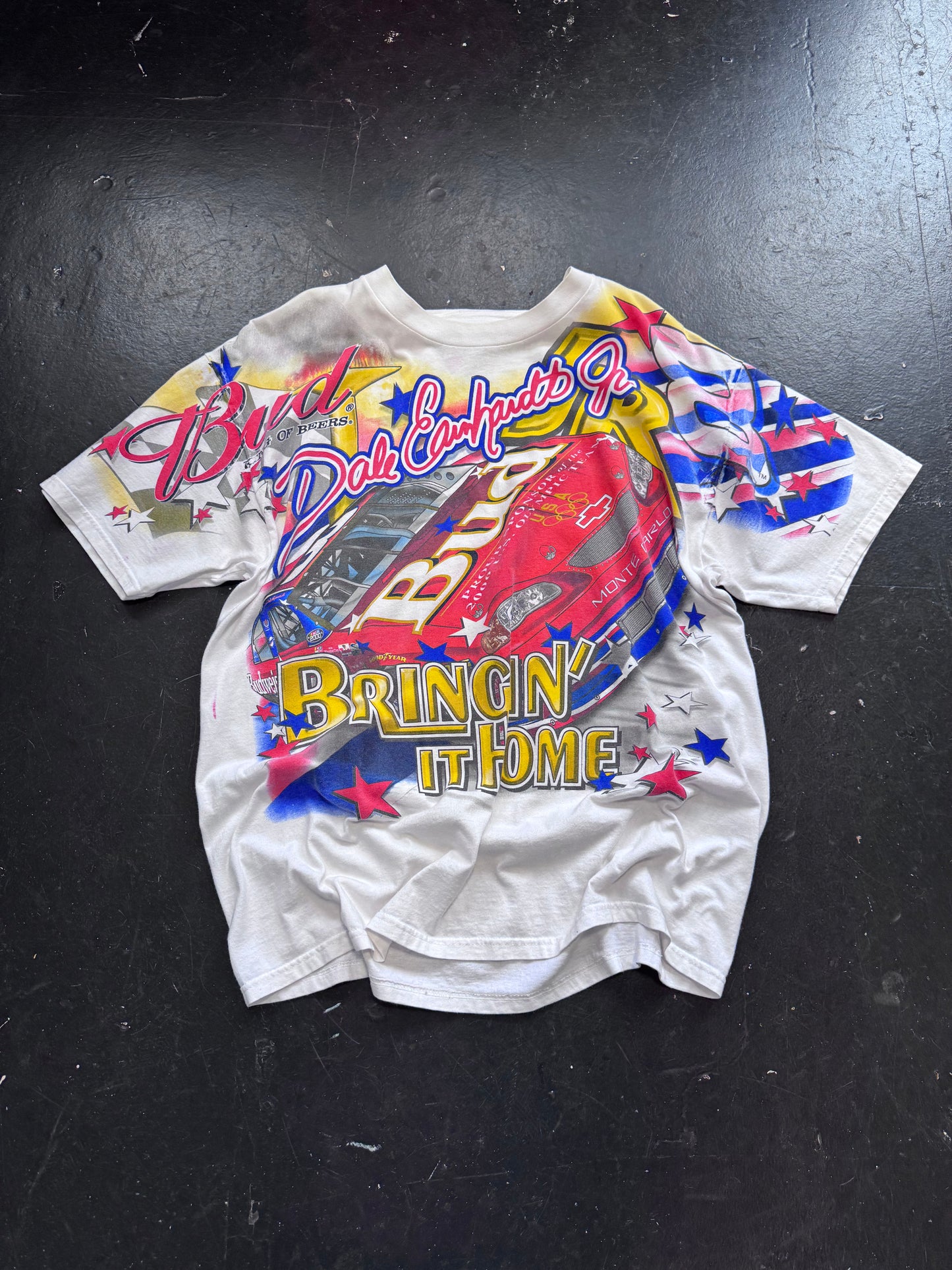 Vintage Jeff Gordon Racing Tee All over print size L