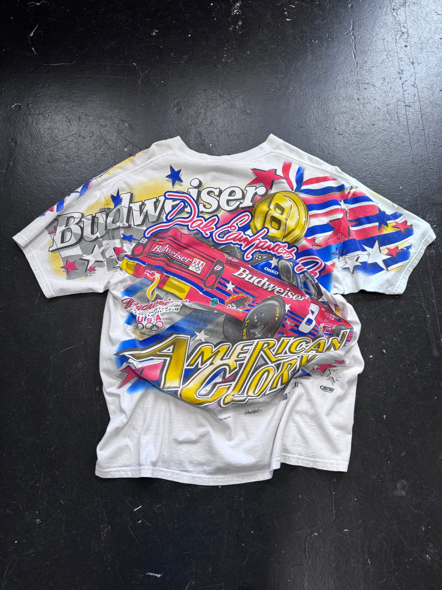 Vintage Jeff Gordon Racing Tee All over print size L