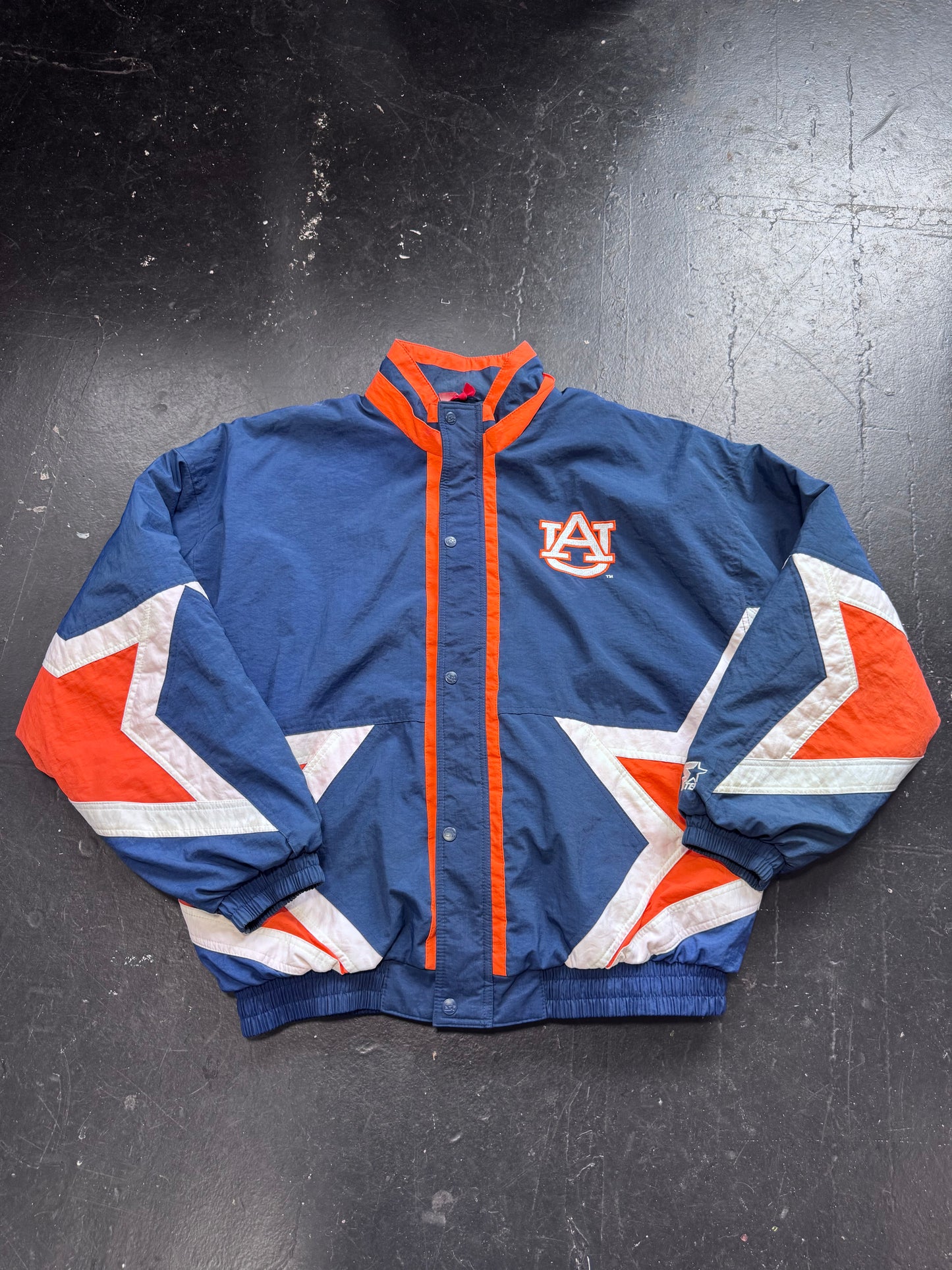 Vintage Auburn Puffer Jacket Size XL