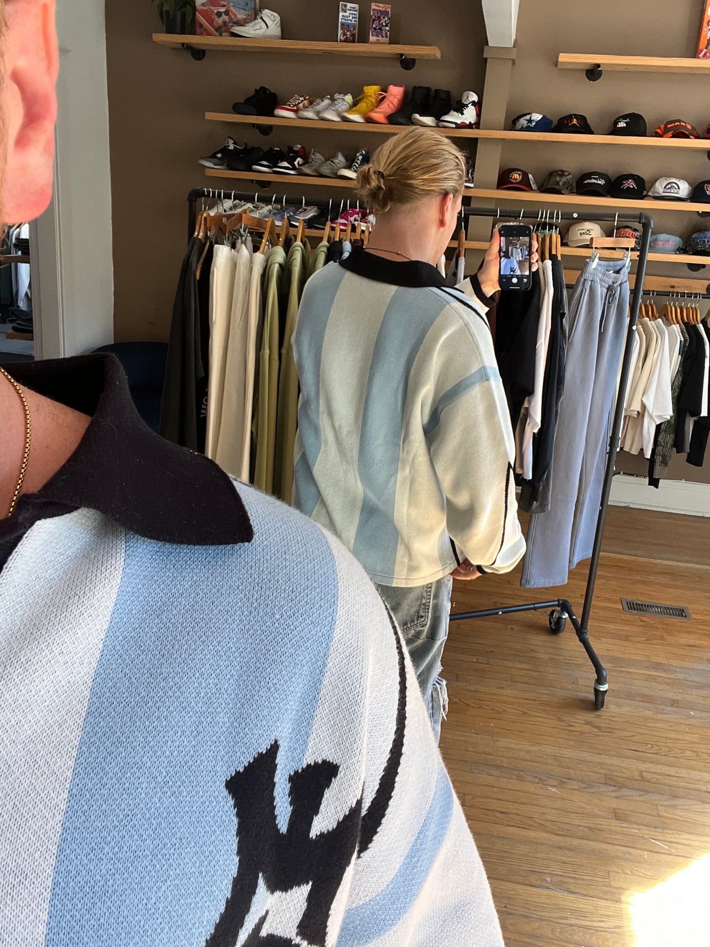 Vertical Knit Sweater