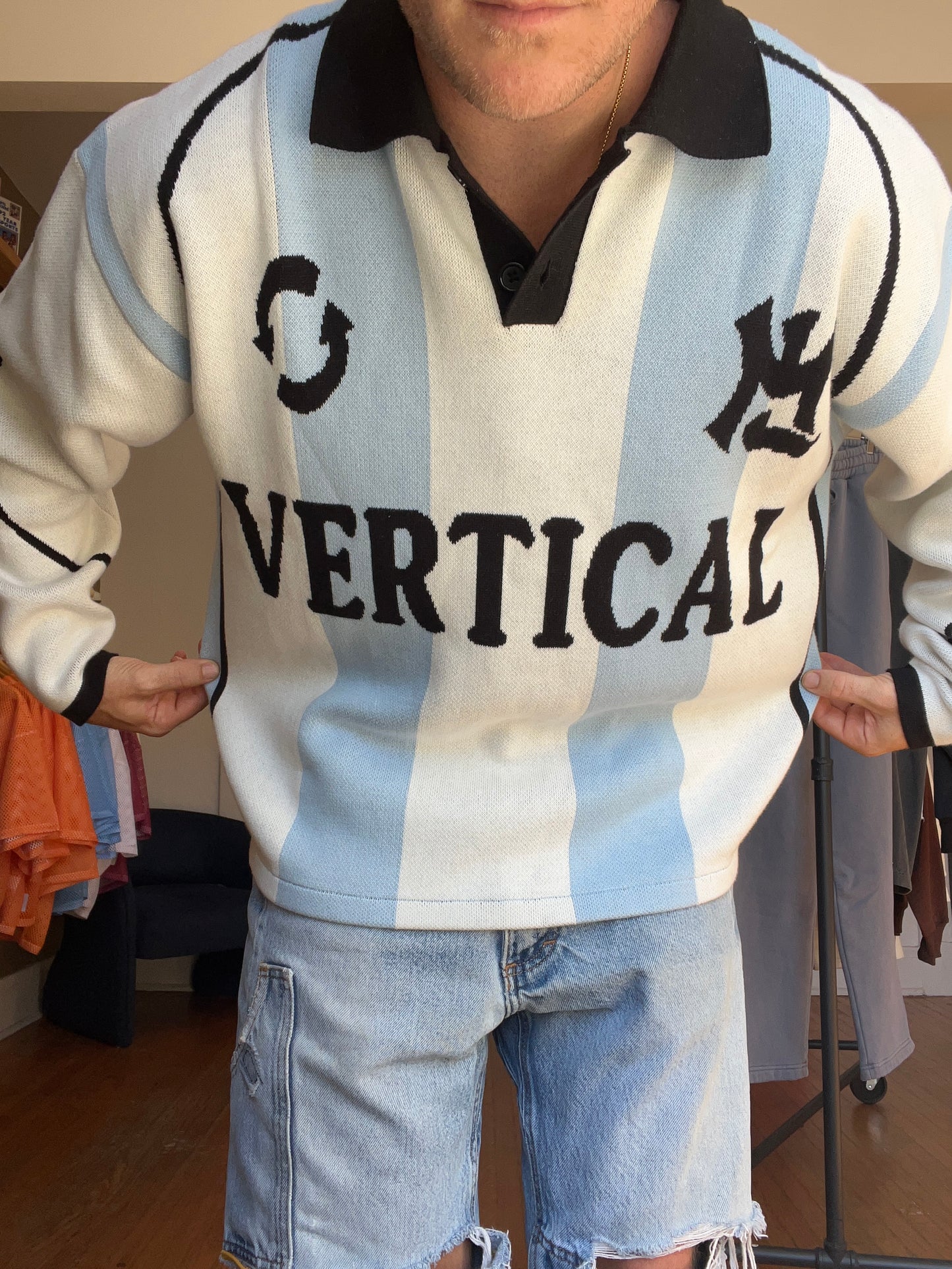 Vertical Knit Sweater