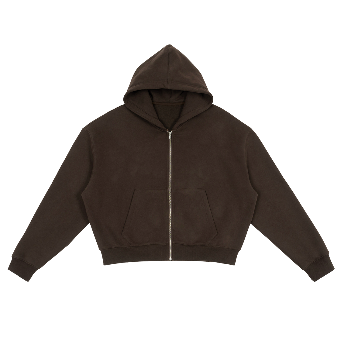 ‘STAY’ Cropped Zip Up