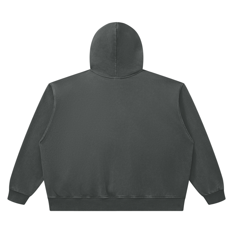 “Victory” Heavyweight Vintage Wash Boxy Hoodie