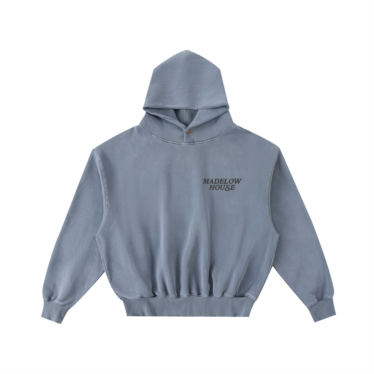 ‘Madelow House’ Washed Fleece Hoodie