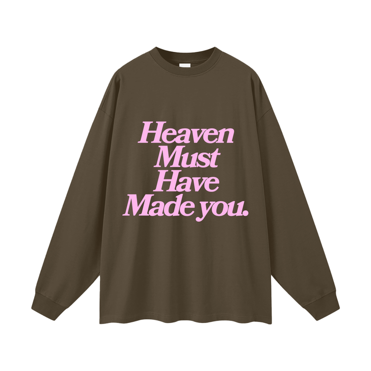 ‘heaven’ long sleeve (size down recommended)