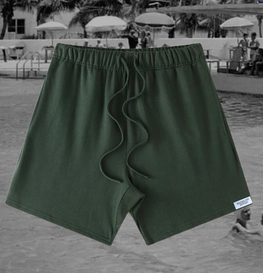 Dark Green Shorts