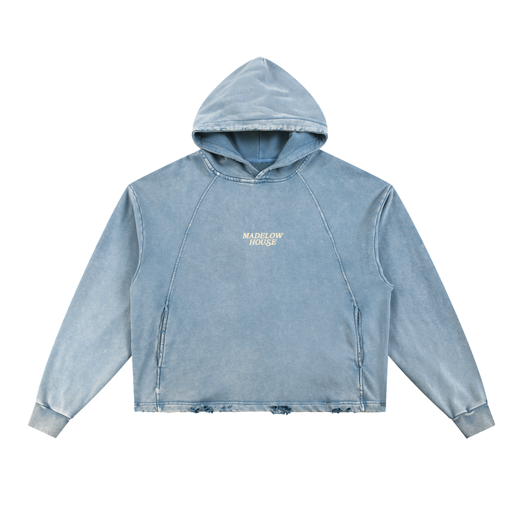 Madelow House Hoodie/ Frayed Crop Cut