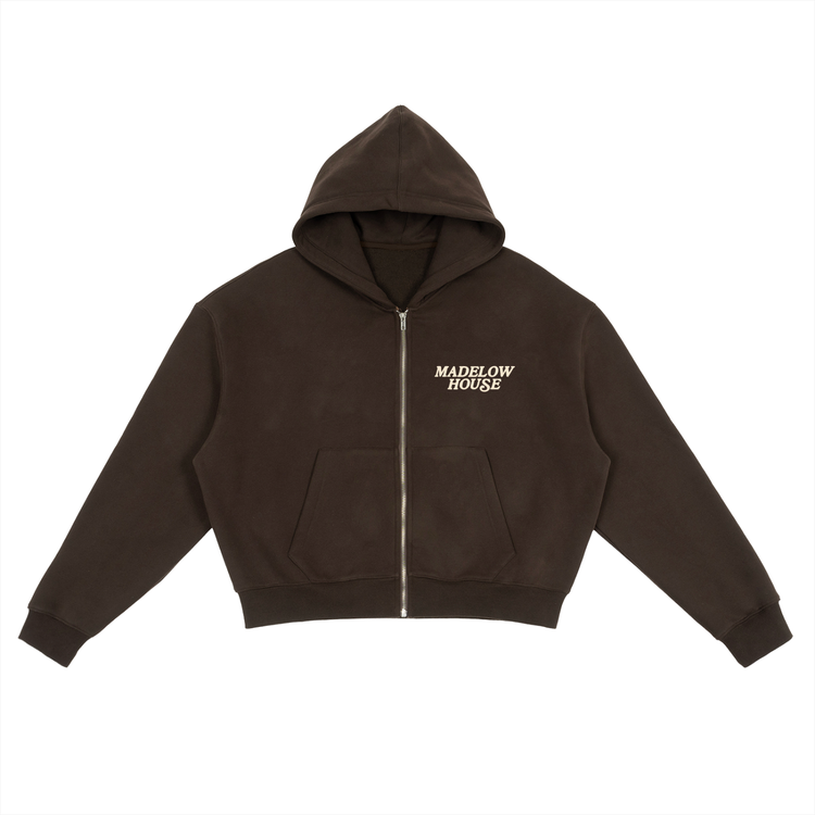 ‘Madelow House’ Cropped Zip Up